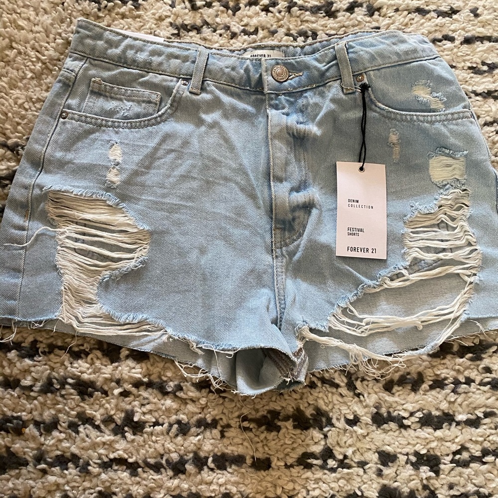 Forever 21 NWT Festival shorts